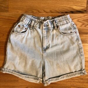 Zara Light Blue Denim Girls Shorts Size 10